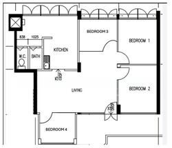 Blk 3 Farrer Gardens (Bukit Timah), HDB 4 Rooms #613899511